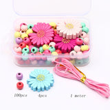 Kids Wood Beads Accessories Set for DIY Jewelry Making