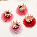 Kids Crown Princess Headwear Baby Head Flower Girl Hair Clip