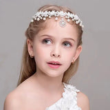Children's Crown Tiara Crystal Hair Band Girl's Birthday Gift Headband