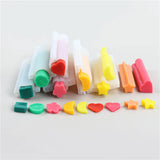 Kids DIY Sandwich Candle Cake Mould Silicone Tube