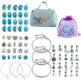 Kids DIY Beaded Jewelry Bracelet Set - Snake Bone Crystal Bracelet Kit