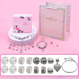 DIY Bracelet Making Kit for Kids with Beads Charms Box Gift