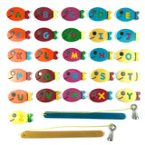 Children's Fishing Toys Alphabet Enlightenment Fishing Toys Epoxy Resin Mold