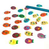 Children's Fishing Toys Alphabet Enlightenment Fishing Toys Epoxy Resin Mold