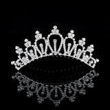 Kids Crown Rhinestone Hair Comb Princess Hairpin