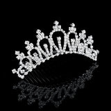 Kids Crown Rhinestone Hair Comb Princess Hairpin