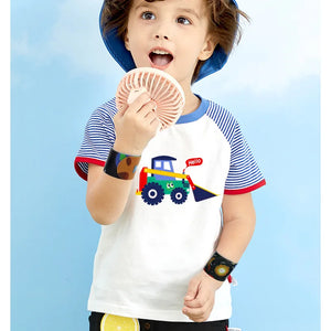 Kids Silicone Bracelets Universe Planet Space Alien Theme Wristband