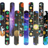 Kids Silicone Bracelets Universe Planet Space Alien Theme Wristband