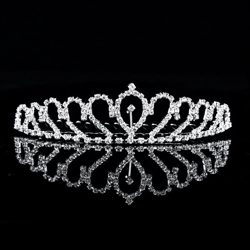 Princess Crown Headband Rhinestone Hair Accessories