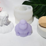 Chimpanzees Decoration 3D Candle Soap Mould DIY Candle Epoxy Mold Mold