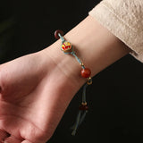 China-Chic Ancient Style Good Luck DIY Rope Bracelet Men Women Couples