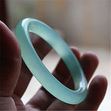 Hand Carved Round Jade Bracelet for Men and Women