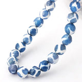 Tibetan Dzi Eyes Green Agat Stone 8MM Loose Beads for DIY Bracelet