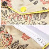Chinese Brocade Silk Embroidery Small Jewelry Storage Pouch B