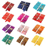 Chinese Brocade Silk Embroidered Jewelry Pouch Bag