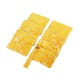 Chinese Brocade Silk Embroidered Jewelry Pouch Bag