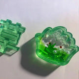 Chinese Character Grass Silicone Mold for Epoxy Shaker Fillings