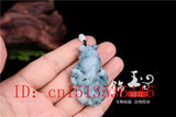 Chinese Colorful Jade Goldfish Pendant Necklace Jewelry Hand-Carved Luck Gift