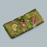 Chinese Embroidery Brocade Jewelry Storage Purse Bag Organizer Handbag