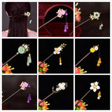 Chinese Ethnic Ancient Tassel Princess Step Shake Hairpin