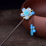 Chinese Ethnic Ancient Tassel Princess Step Shake Hairpin