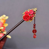 Chinese Ethnic Ancient Tassel Princess Step Shake Hairpin