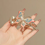 Chinese Butterfly Hairpin High Ponytail Hair Clip Hair Accessories for Women