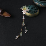 Chinese Hanfu Hairpin Hyacinth Retro Tassel Hair Ornaments