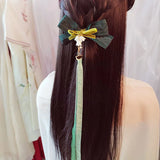 Chinese Hairpin Hanfu Hair Accessories with Ribbon