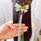 Chinese Hairpin Hanfu Hair Accessories with Ribbon