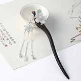 Chinese Hairpins Clips Tassel Flower Pearls Chopsticks Hair Sticks
