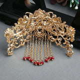 Vintage Pearls Wedding Hairpins Bridal Hair Sticks Retro Bridal Headwear