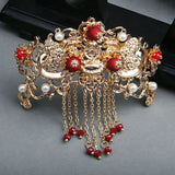 Vintage Pearls Wedding Hairpins Bridal Hair Sticks Retro Bridal Headwear