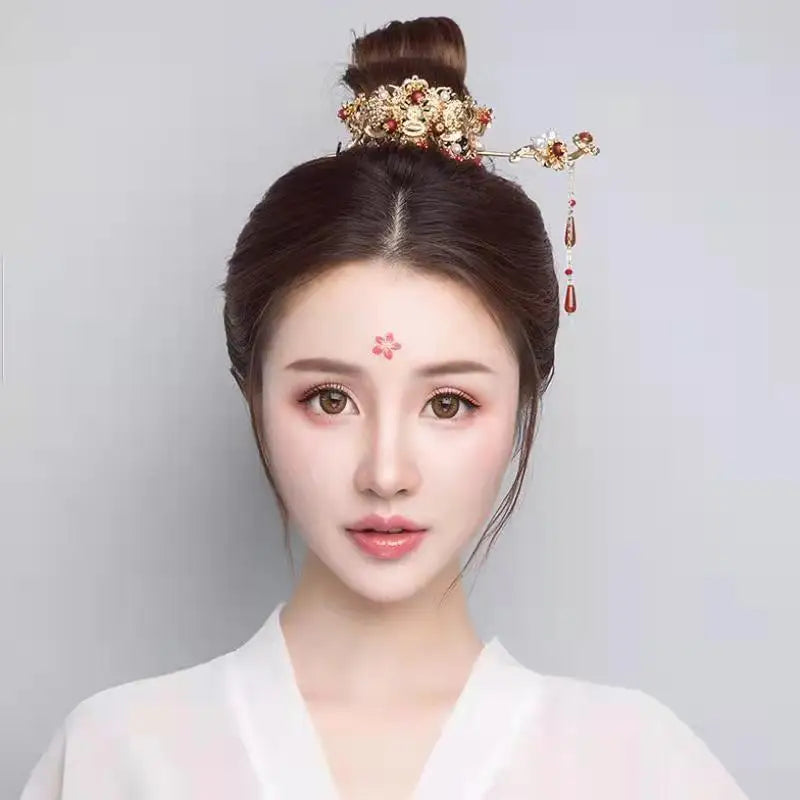 Vintage Pearls Wedding Hairpins Bridal Hair Sticks Retro Bridal Headwear