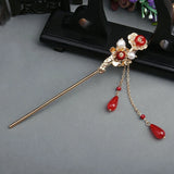 Vintage Pearls Wedding Hairpins Bridal Hair Sticks Retro Bridal Headwear