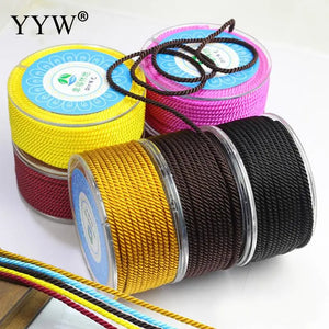 Chinese Knot Folk-Custom Macrame Cord Rattail Braided Sewing String Thread