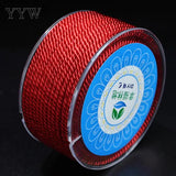 Chinese Knot Folk-Custom Macrame Cord Rattail Braided Sewing String Thread