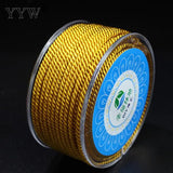 Chinese Knot Folk-Custom Macrame Cord Rattail Braided Sewing String Thread