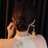 Chinese Lantern Hair Pin Clips LED Light Hair Accessories