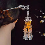 Chinese Lantern Hair Pin Clips LED Light Hair Accessories