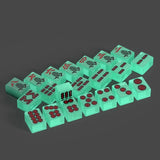 Chinese Mahjong Tiles UV Crystal Epoxy Resin Mold DIY Crafts Jewelry Decor
