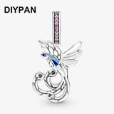 Chinese Phoenix Dangle Charm Pendant for Pan Bracelet Berloque
