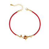 Chinese Lucky Red Rope Koi Bracelet for Women