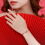 Chinese Lucky Red Rope Koi Bracelet for Women