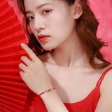 Chinese Lucky Red Rope Koi Bracelet for Women