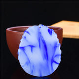 Chinese Natural Jade Dragon Pendant Necklace Charm Hand-Carved Amulet