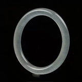 Chinese Natural Round Bar Jade Bracelet Men's and Women's Jewelry