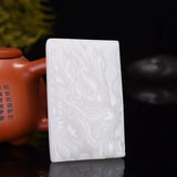 Chinese Natural Jade Goldfish Pendant Necklace Jewelry Gift