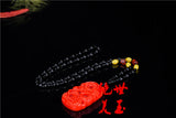 Hand-Carved Red Jade Dragon Pendant Necklace for Her