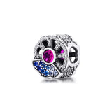 Chinese Style Fan Charms for Jewelry Making Fits Bracelets